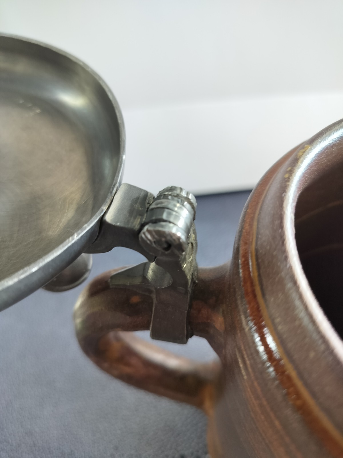 Rare VTG Gerz Koenig Pilsener Jahreskrug 1980