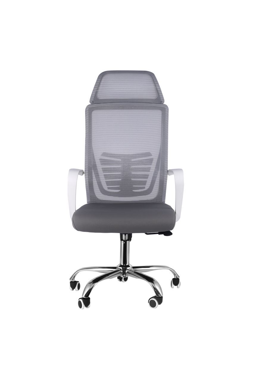 2x Ergonomic Mesh Office White Chair Lumbar Support Desk Swivel Computer Chair