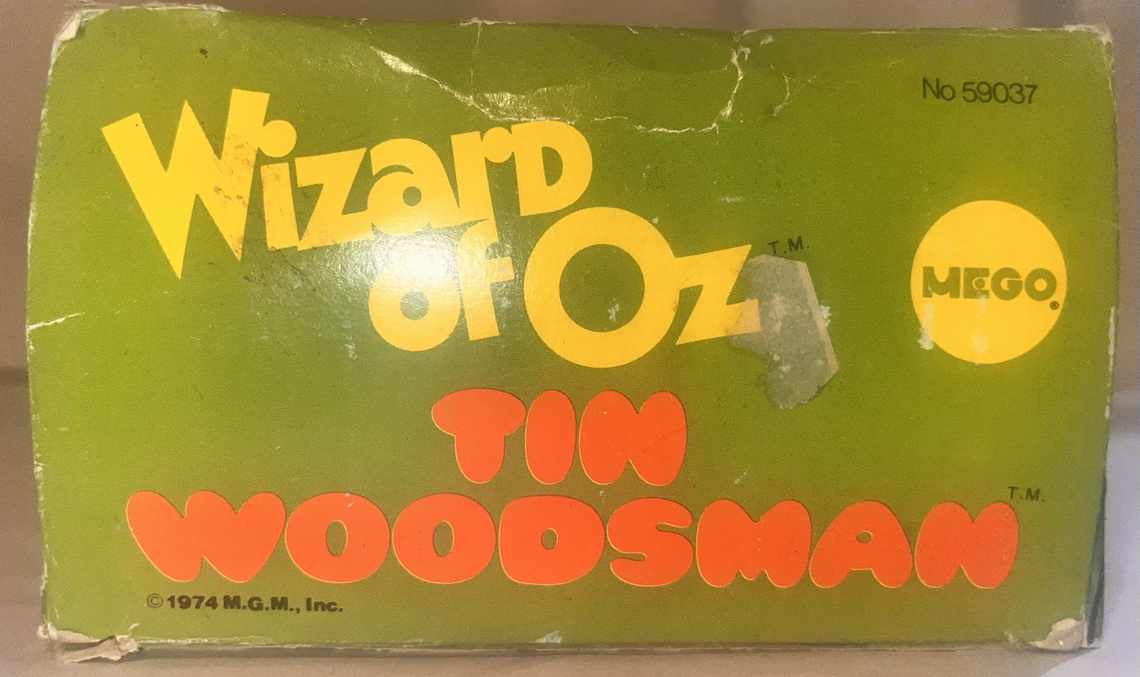 1975 Mego Softies Wizard of Oz Tin Man Doll In Original Box