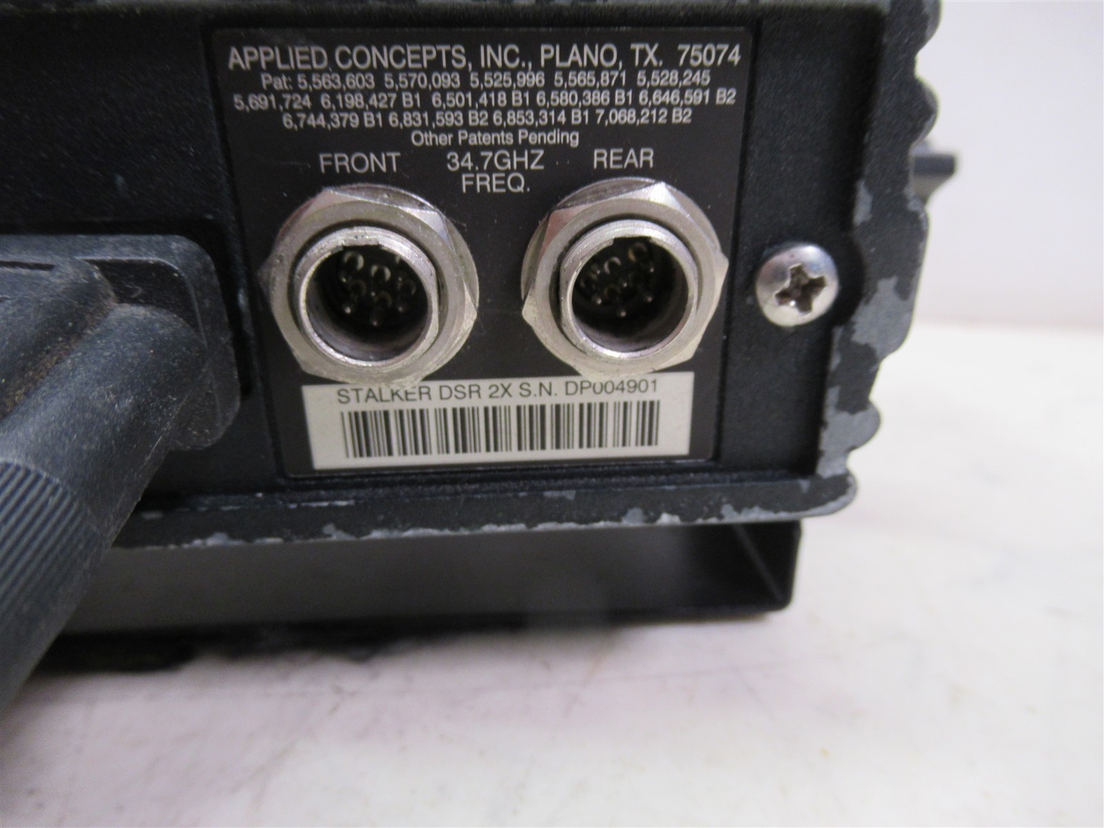 Stalker DSR 2X Police Speed Radar System with Accessories Dual DSR 34.7Ghz