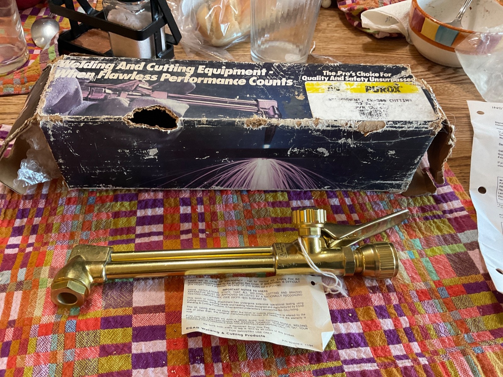 PUROX Torch Cutting New CW-300 Fantastic Buy