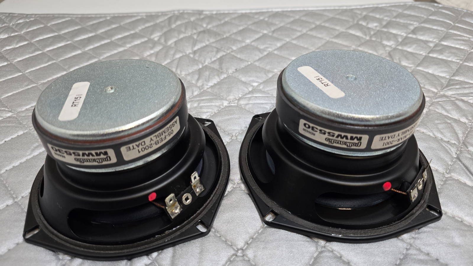 Polk Audio RT-151 Replacement Parts Woofers PRICED 1 EACH- Tested - Nice