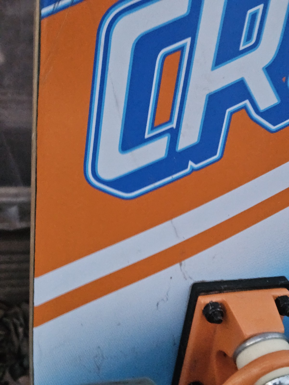 Santa Cruz Street Strip Cruiser Skateboard 8.79x29 Blue Orange Complete