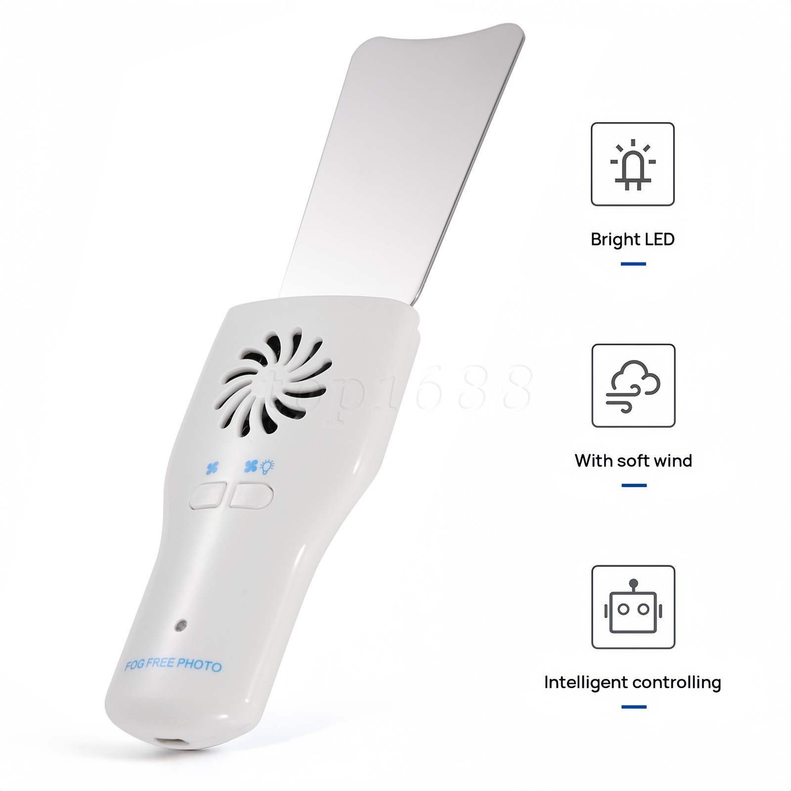 Dental Occlusal Mirror Fog Free LED Intra Oral Photo System Reflector 4*Mirror