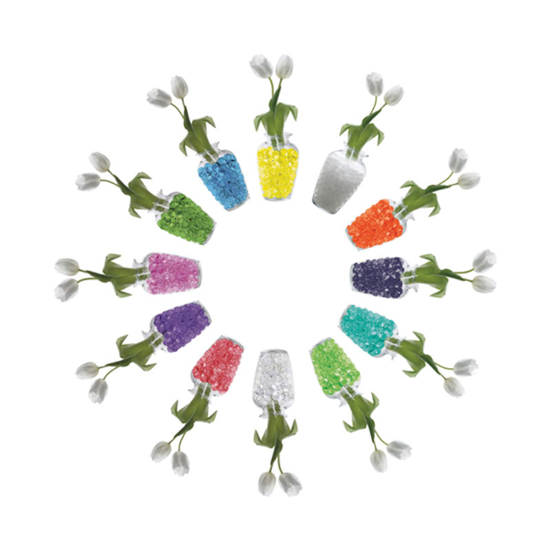 Wedding Vase Filler Color Gel Beads 8 Ounce Pack Makes 6 Gallons Water Beads