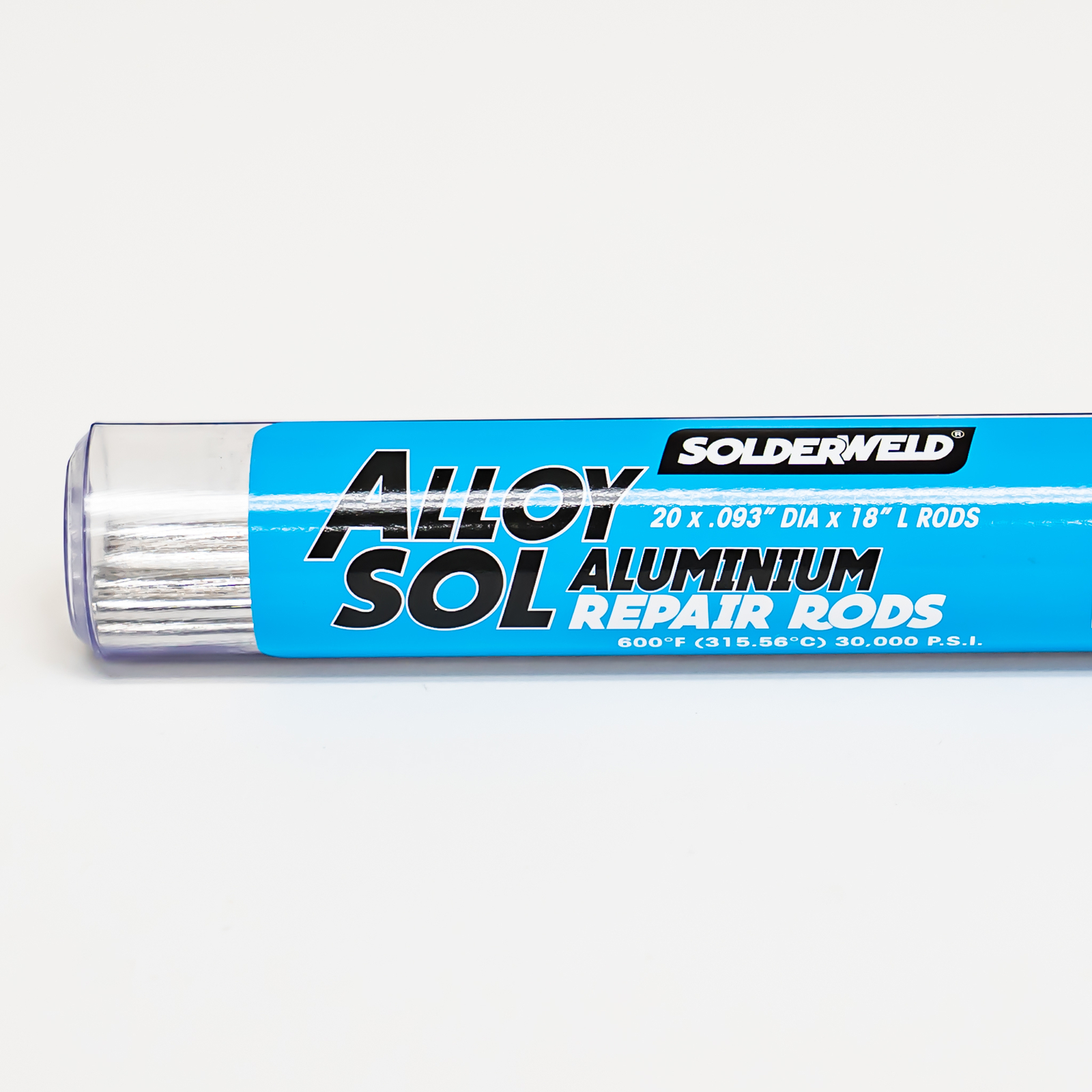 Solderweld SW-AS09320K- Alloy Sol Aluminum Repair and Joining Rod 20 18" Rods