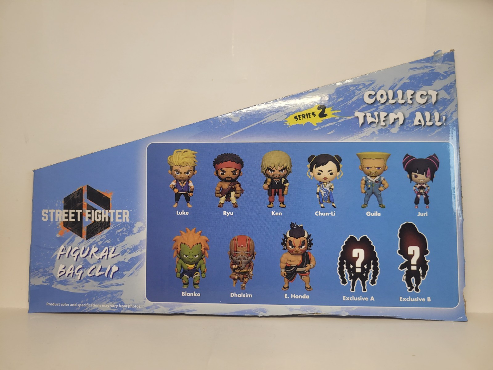 3D Foam Figural Key Chain Clip Monogram Blind Bag Street Fighter 6 Series 2 Juri