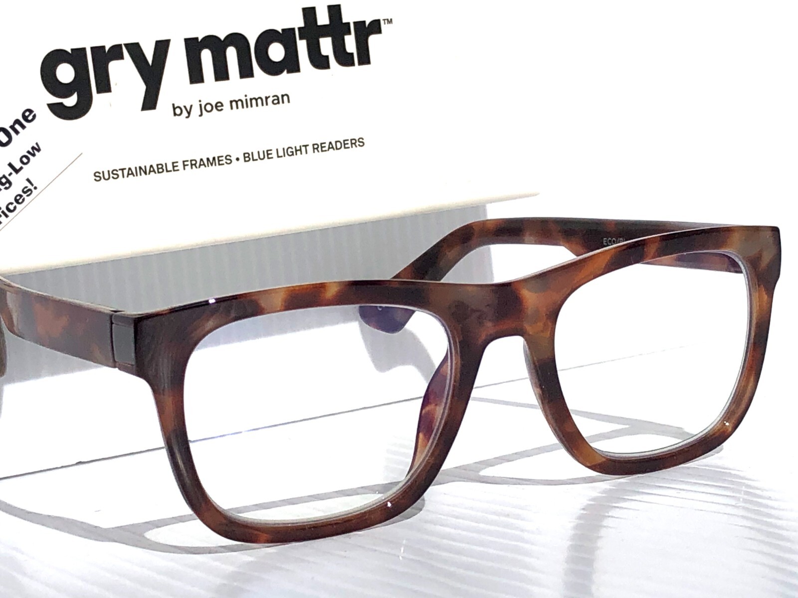 Gry Mattr DESIGNER READERS Tortoise Frame SOCIABLE Blue Light Blocking Eyewear