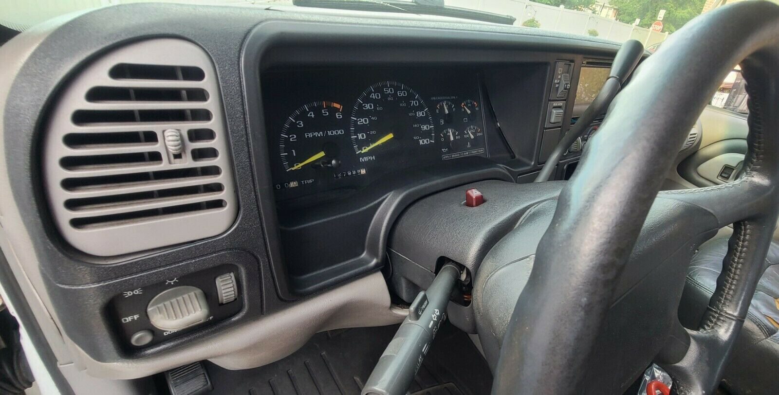 For GMC 1995-2002 Full Size Trucks / SUVs Radio Stereo Double Din Truck Dash Kit