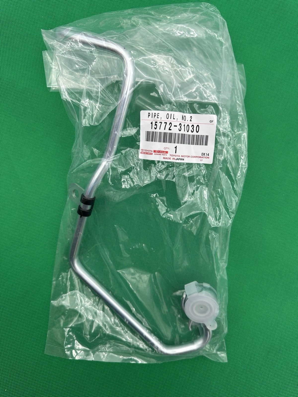 NEW GENUINE TOYOTA LEXUS 3.5 L 2GRFE ENGINE OIL COOLER LINE 15772-31030