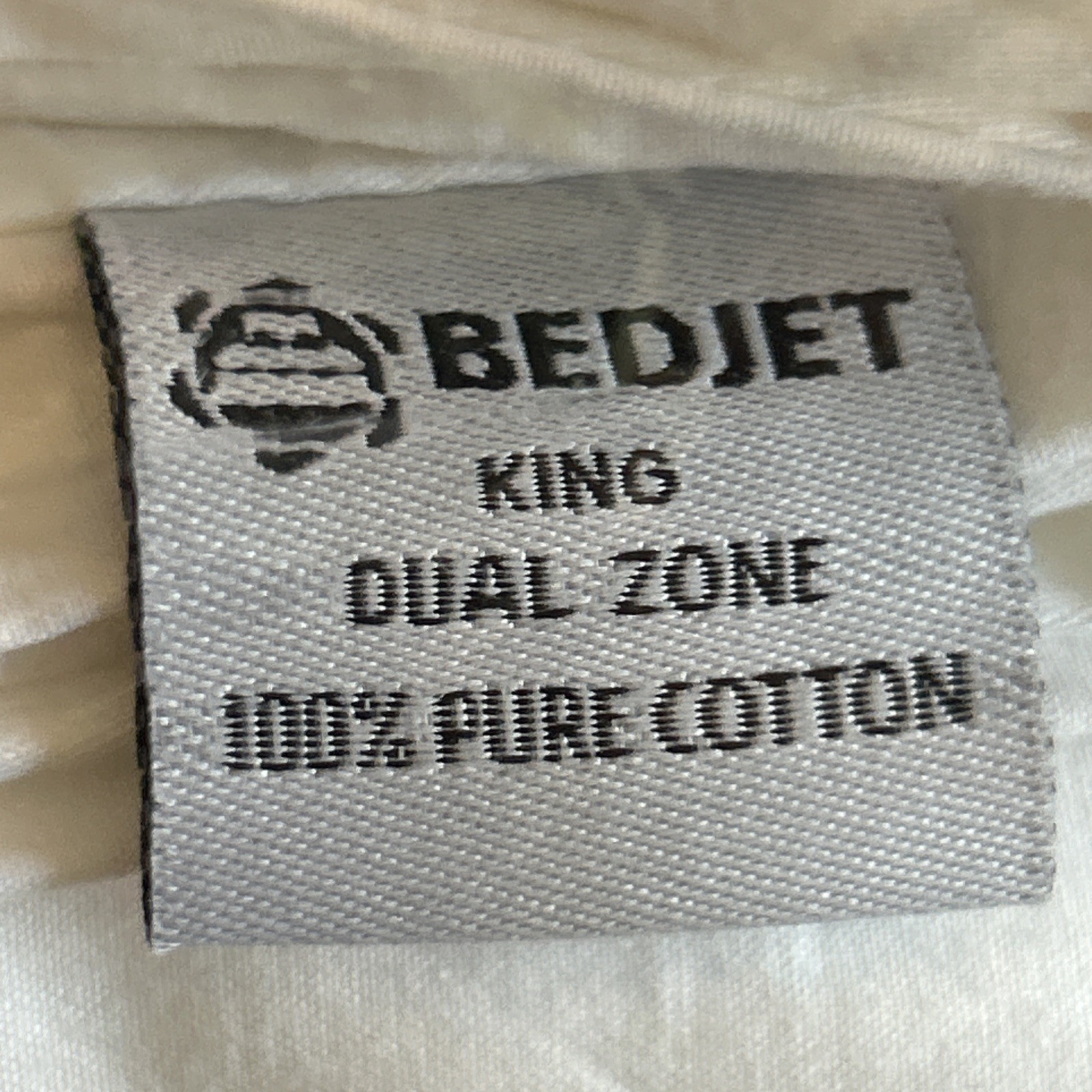 BedJet Cloud Sheet Dual Zone King Size (Cooling & Warming) -