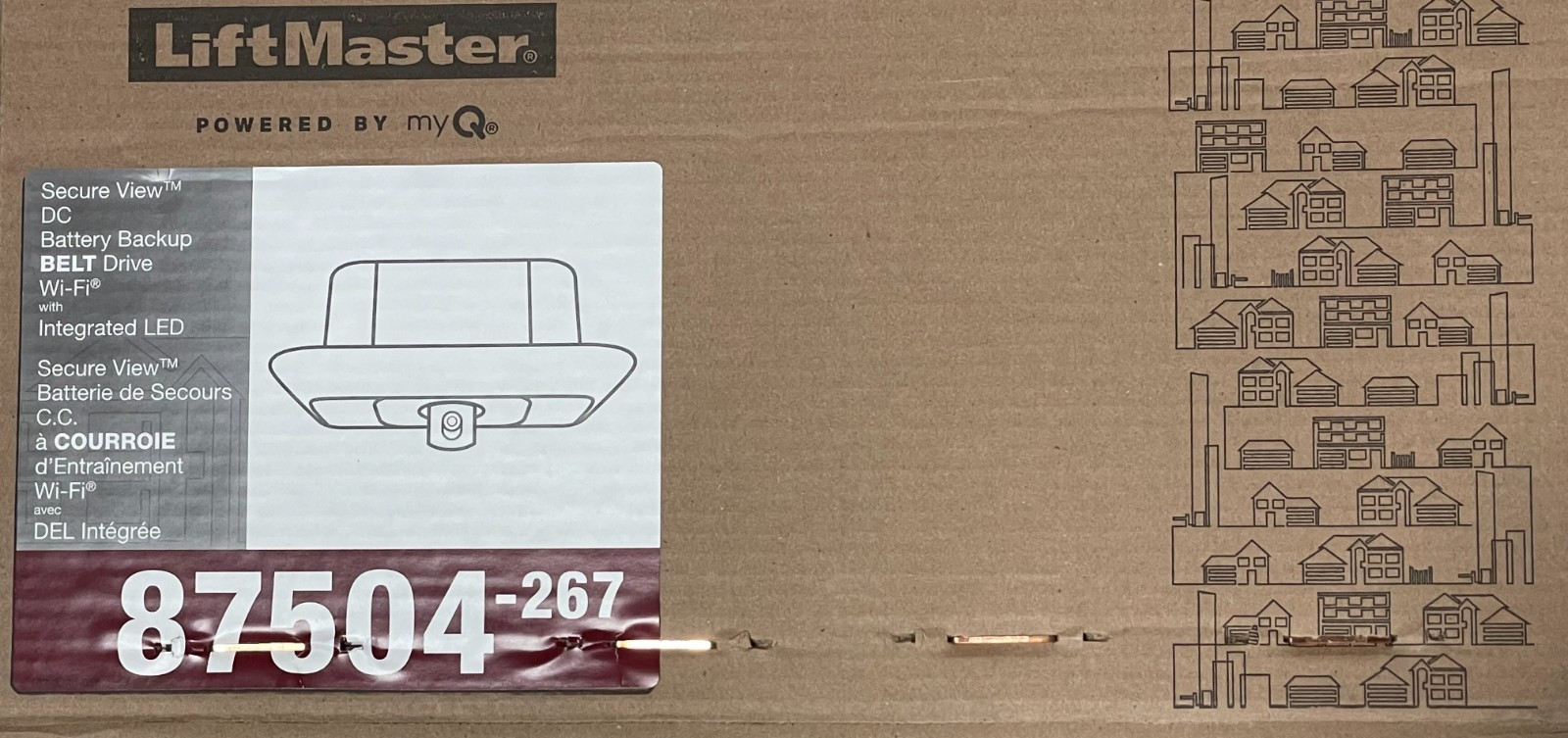 LiftMaster Garage Door Opener, Rails Not Included, Opener Only 87504R-267