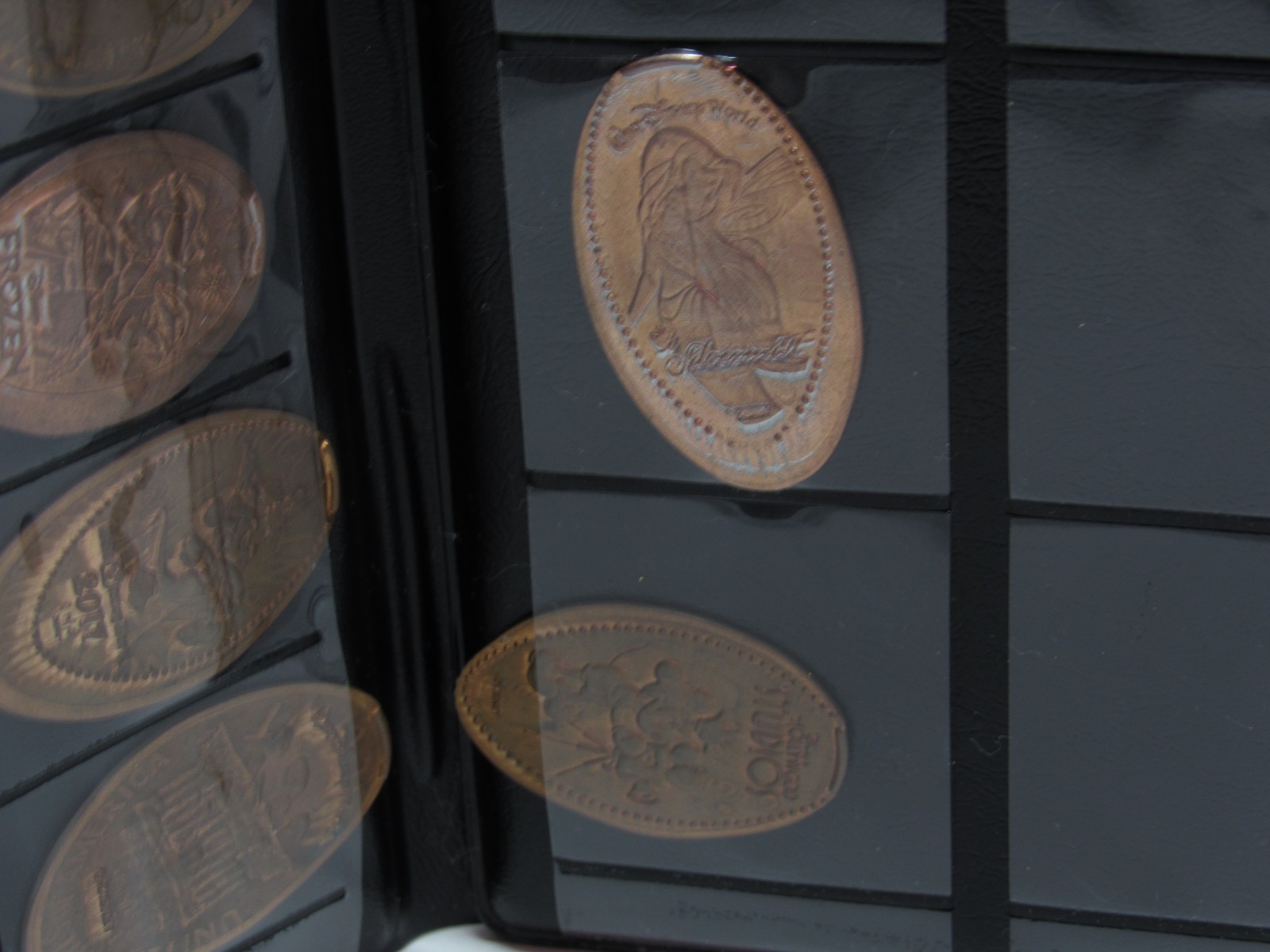 Disney World Florida Pressed Penny Collection Book Souvenir