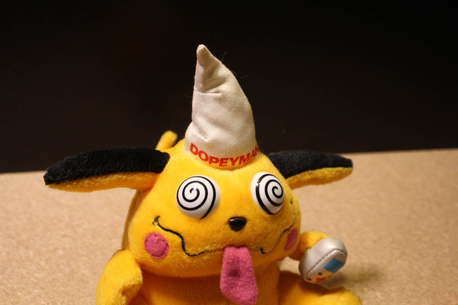 Meanies Dopeyman Twisted Toys Infamous Series 1 Plush Doll Pokemon NWT Vintage