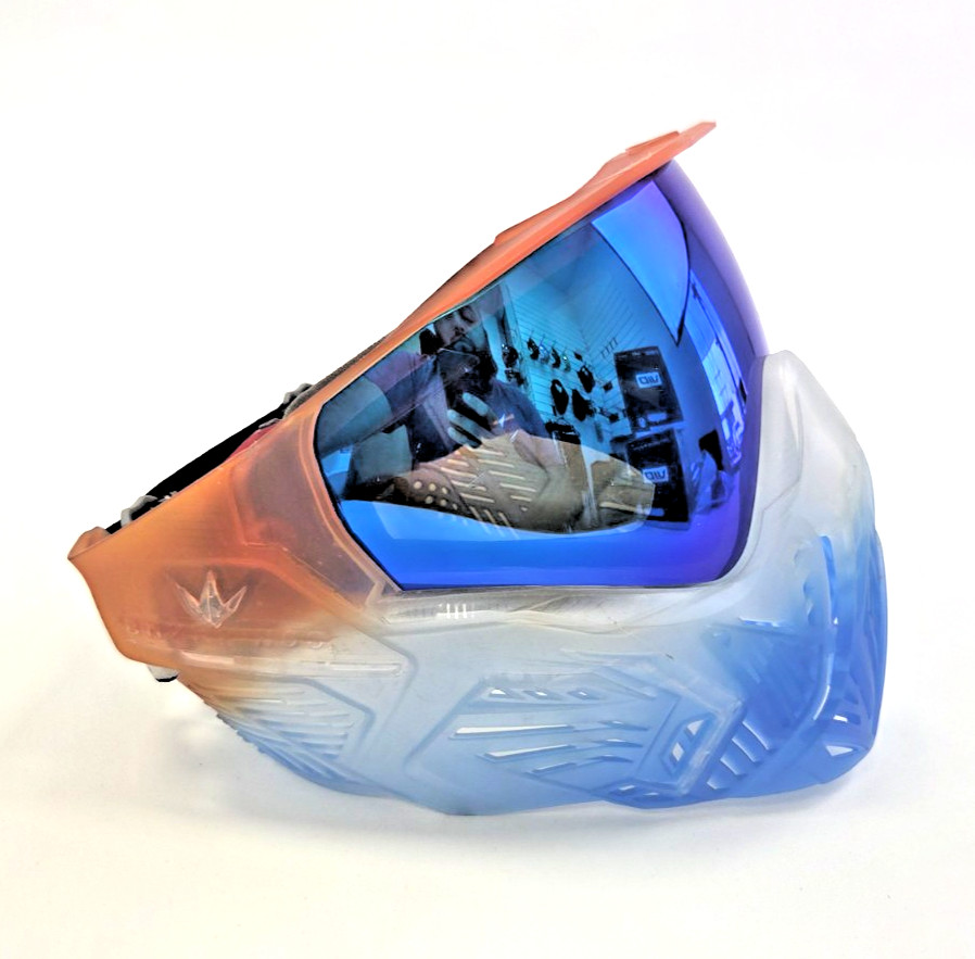 Bunkerkings CMD Goggle Clear Dyed Red, White, Blue