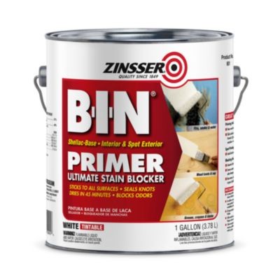Rustoleum 320991CT Shellac-Base Primer Flat White 1 Gal