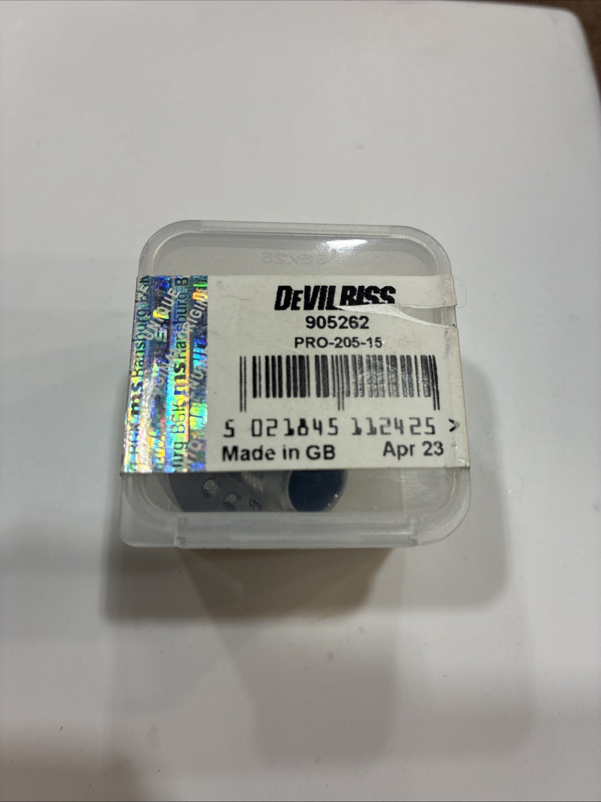 New Devilbiss PRO-205-15 Spray Gun Fluid Tip  1.5   905262