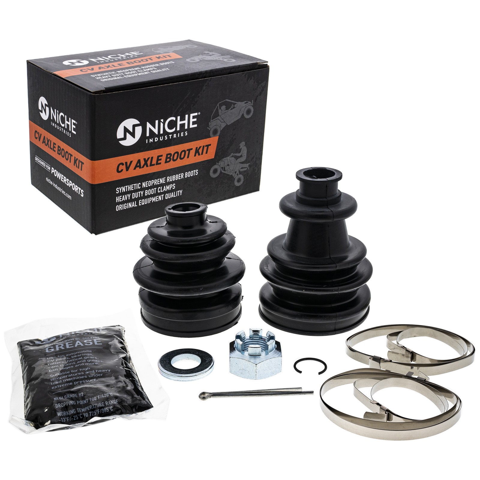 NICHE Rear CV Axle Boot Kit for Can-Am Outlander 400 330 Max 400 705500469 ATV