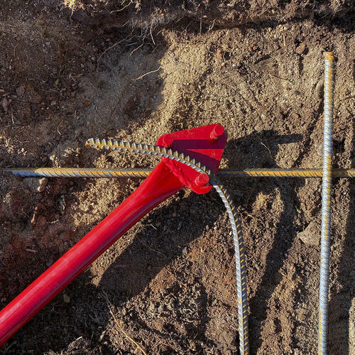 36" Rebar Bender #5 Grade 60 (5/8" Diameter) Capacity Light Duty Rebar Hickeys