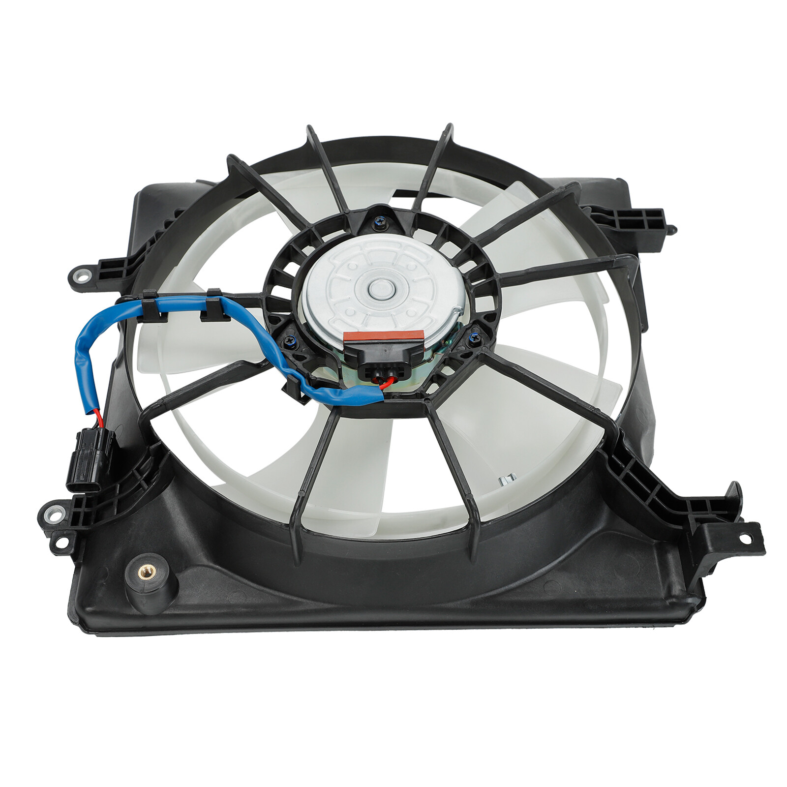 2PCS AC Condenser Radiator Cooling Fan For 2012-2015 Honda Civic 2013-2017 Acura