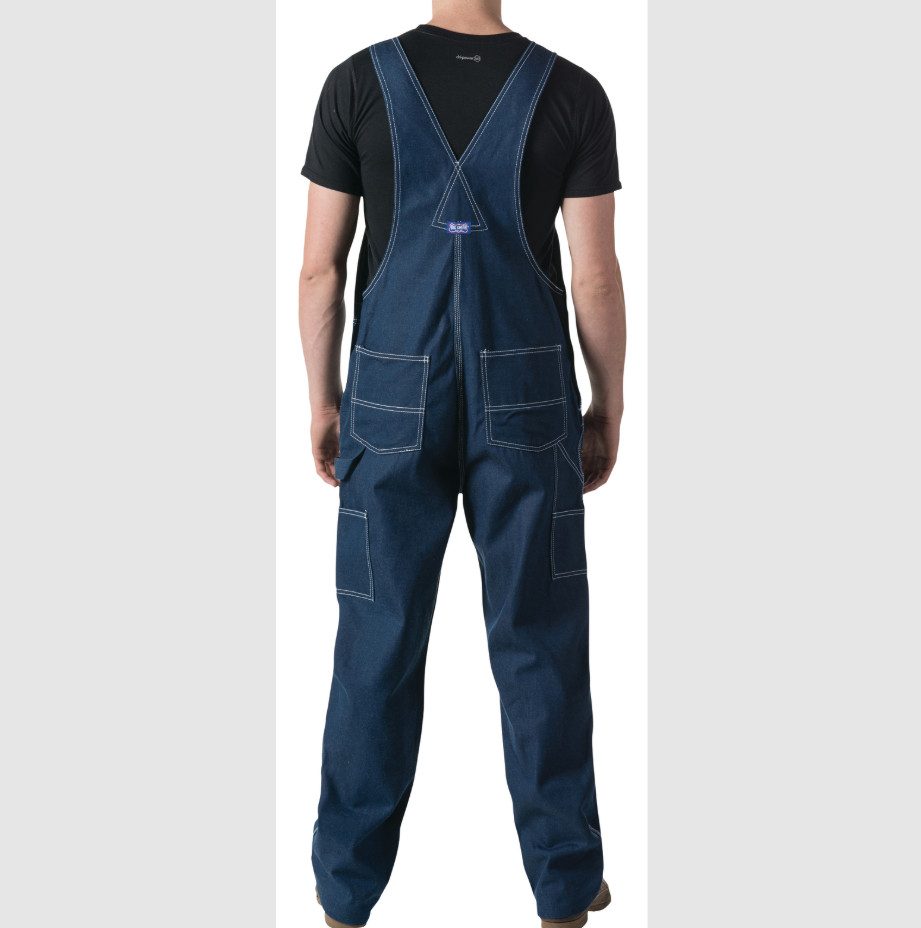 Liberty Men’s Big Smith Rigid Denim Bib Overalls