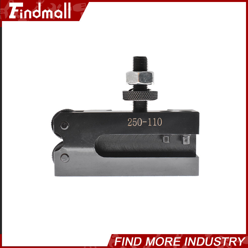 Quick Change Tool Post Holder Set AXA 250-100 Piston Type 6Pcs For Lathe 6 -12"