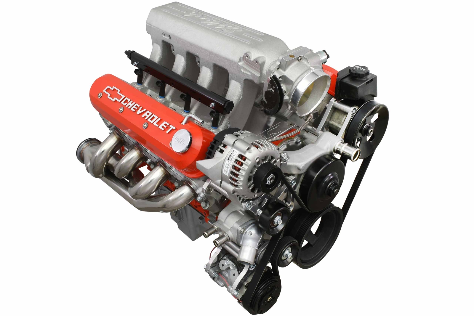 LS Truck Low Mount 6-Rib Sanden 7176 A/C Compressor Bracket