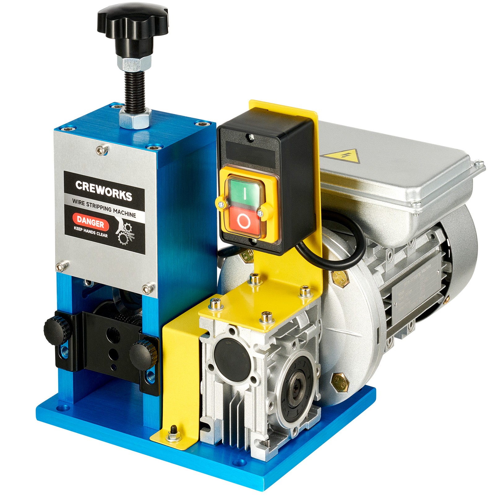 Automatic Wire Stripping Machine for 0.06"-1" Scrap Wire Recycling - Used