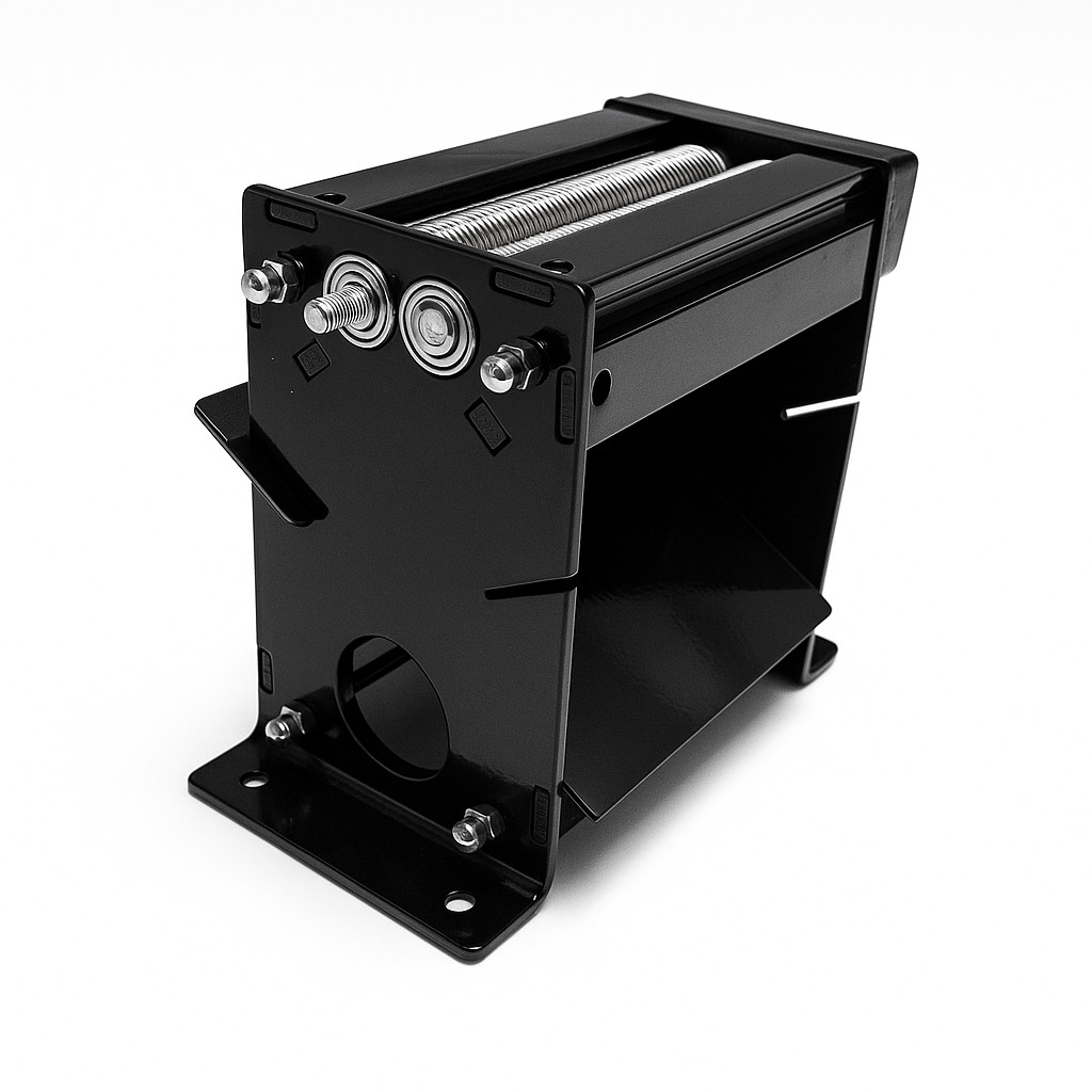 S100 Tobacco Cutter – Manual & Electric – 0.8mm Fine Cut – RYO Black Steel