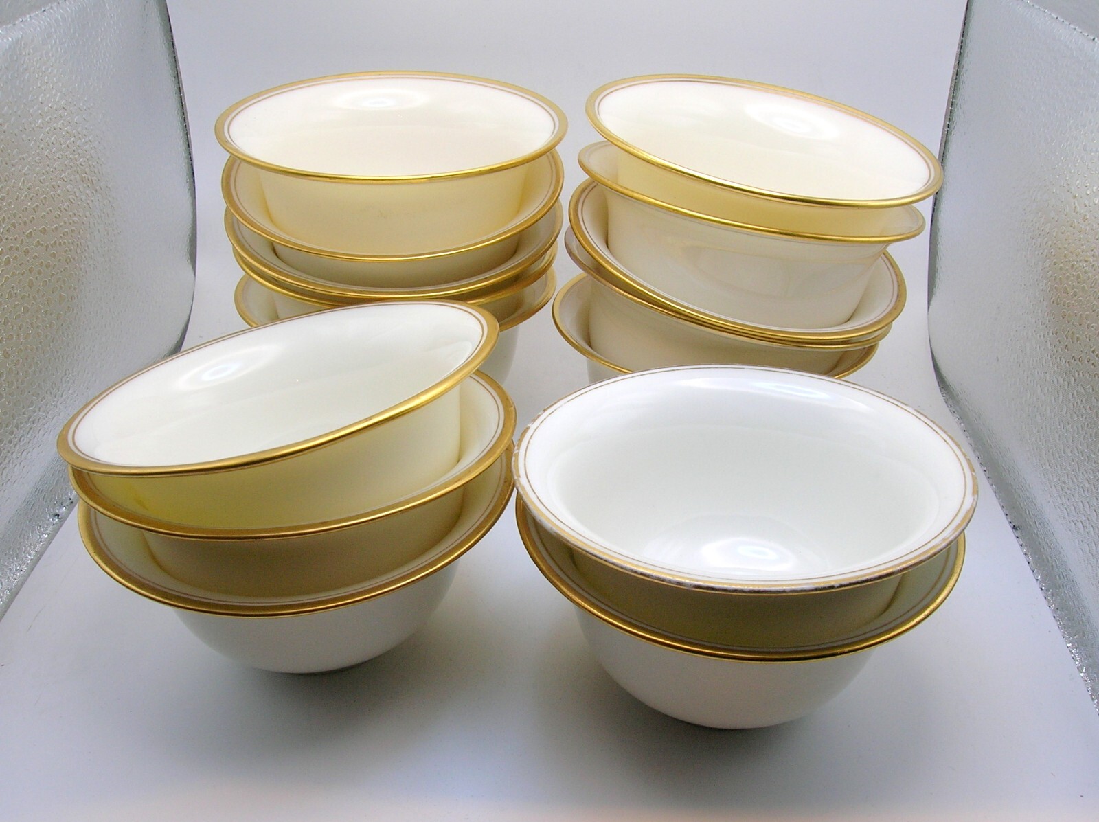 1 X LENOX BOULLION OR SOUP LINER 4 1/8" IN DIAMETER FOR SILVER HOLDER/MORE AVAIL