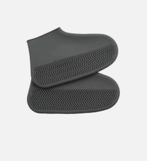Silicone Shoe cover Outdoor Non-slip Waterproof Shoe Cover Thick Rain Boots M L