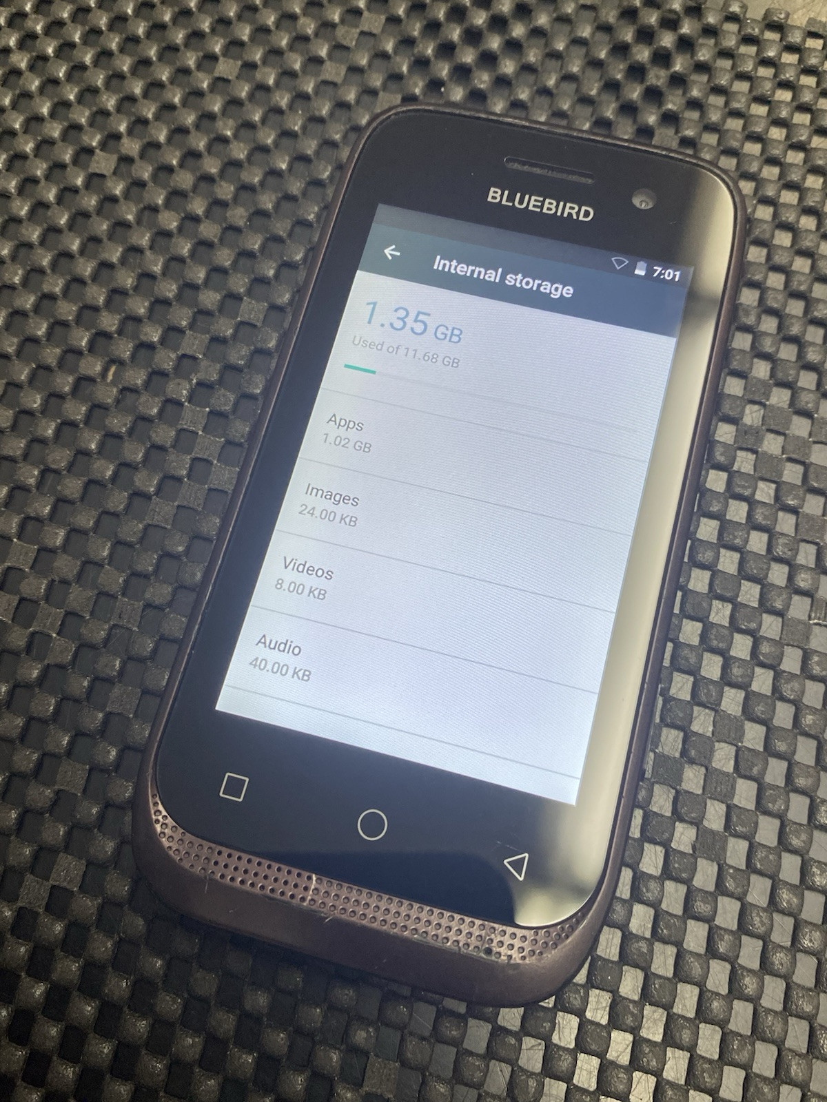 Bluebird EF400 Rugged Portable Terminal Computer Barcode Scanner “Phone Check”