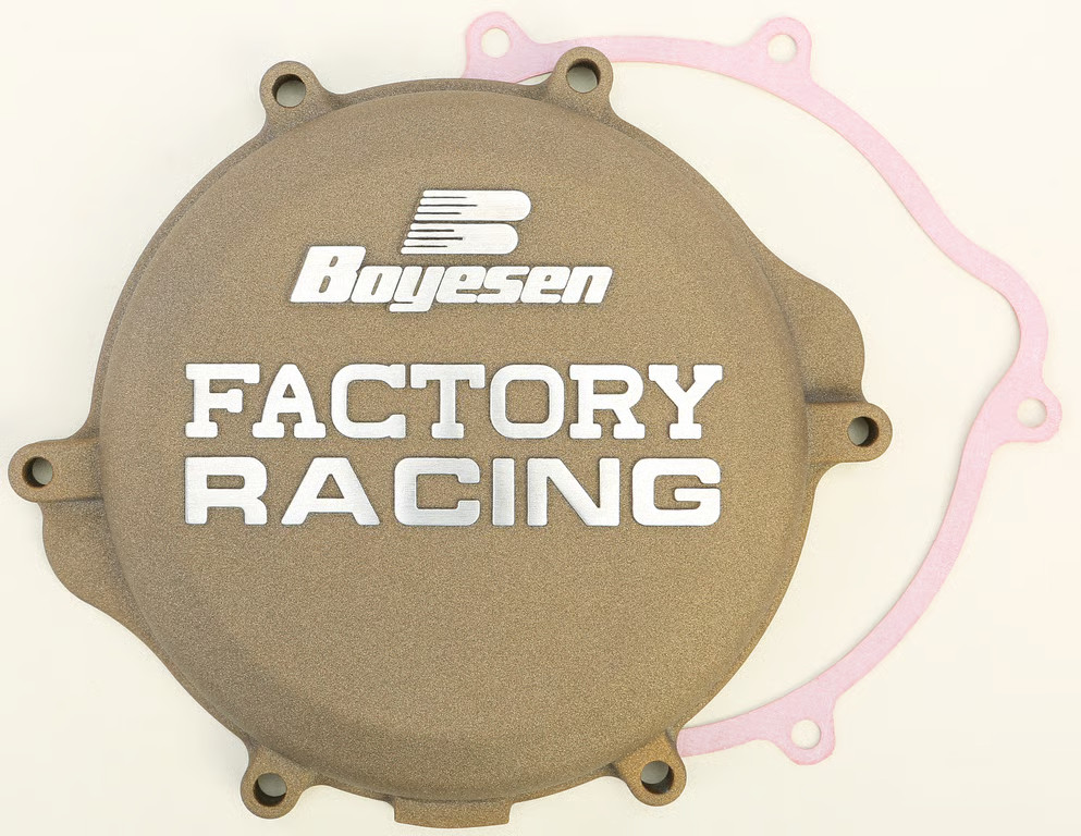 Boyesen Factory Clutch Cover - Magnesium Motorcycle ATV/UTV Dirt Bike CC-21AM