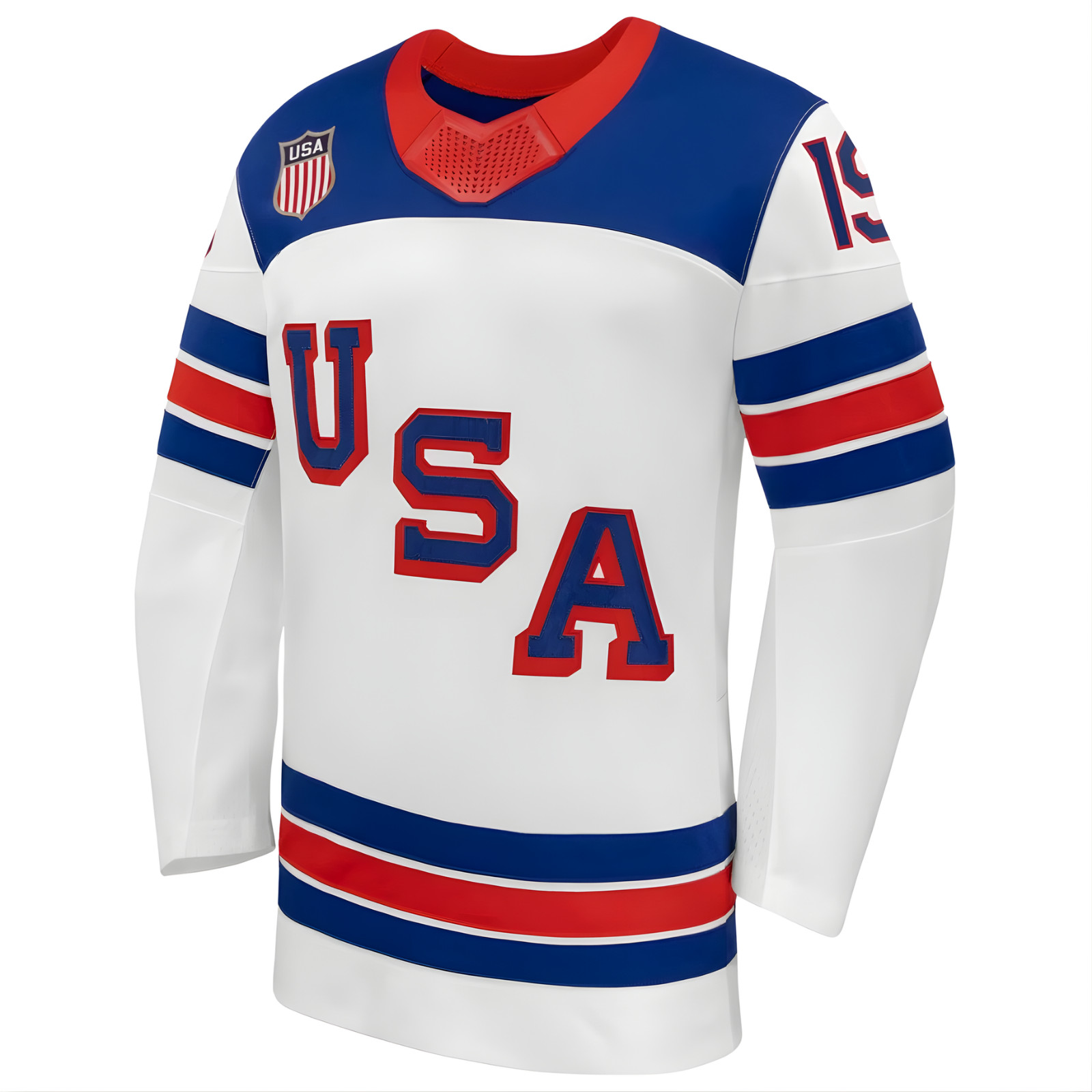 #86 Hughes Team USA Winter Olympics 2026 Jersey White Stitched All Sizes S-3XL