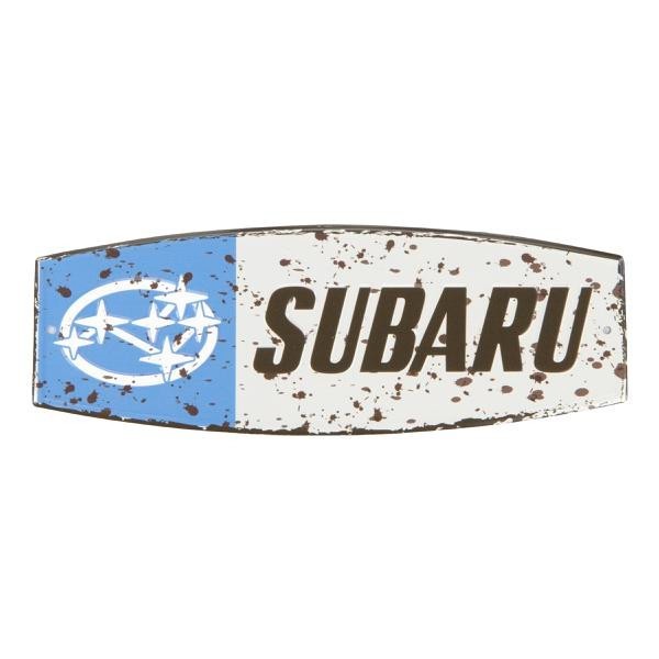 Genuine Subaru Vintage Garage Sign Impreza Wrx Sti Outback Forester Crosstrek