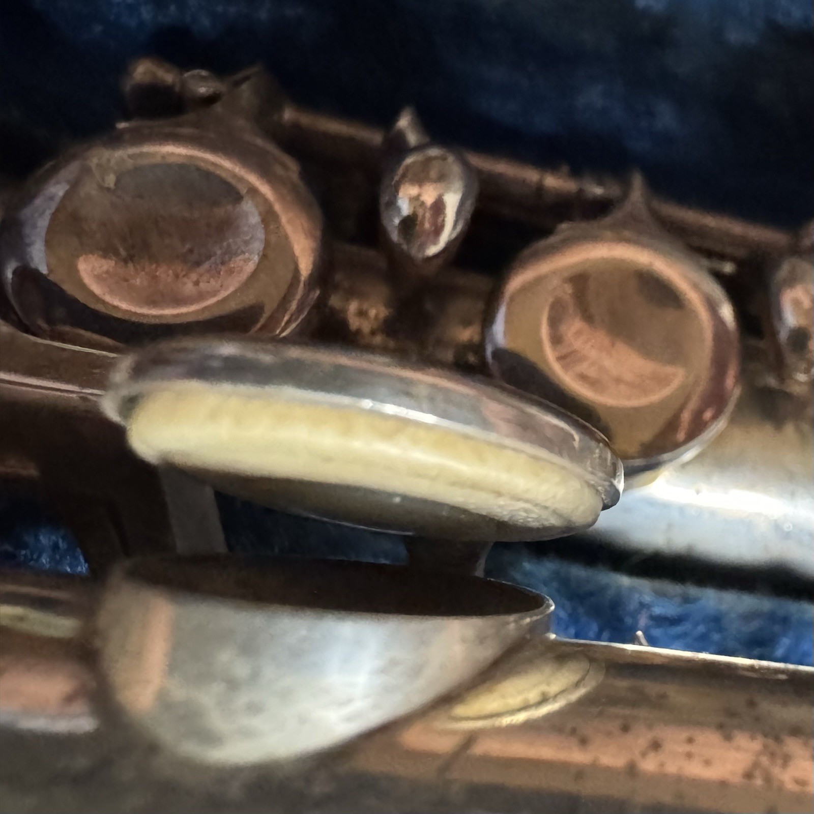 Vintage Alexandre Paris Flute With Case Italy Silver Plated 1713 W/Cleaning Rod