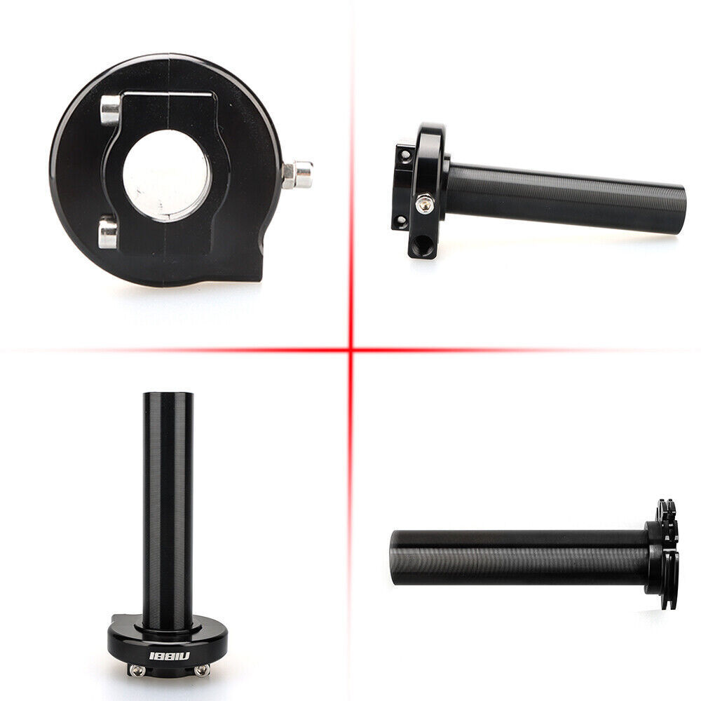 NIBBI 7/8" Throttle Twist Grip Tube Accelerator For Kawasaki Honda Suzuki Ducati
