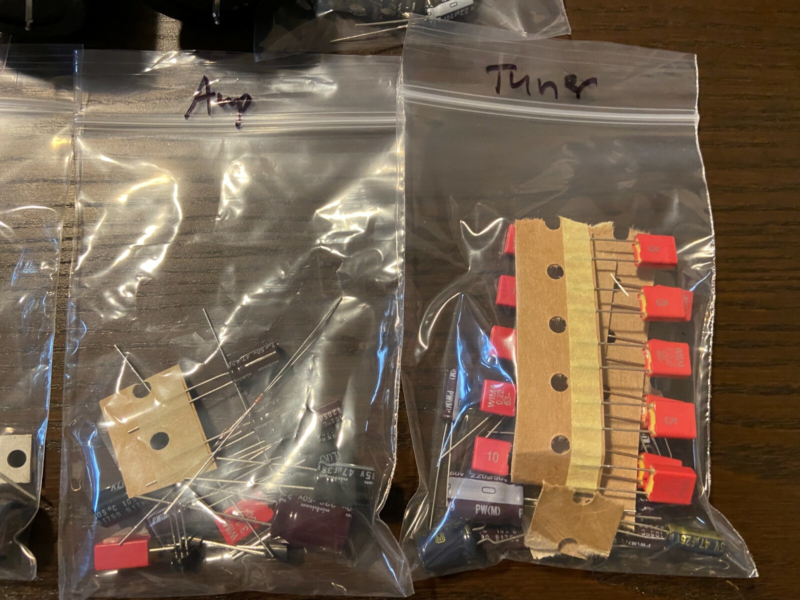 Marantz 2220B Complete Rebuild Kit High-Quality Receiver Recap Caps Transistors