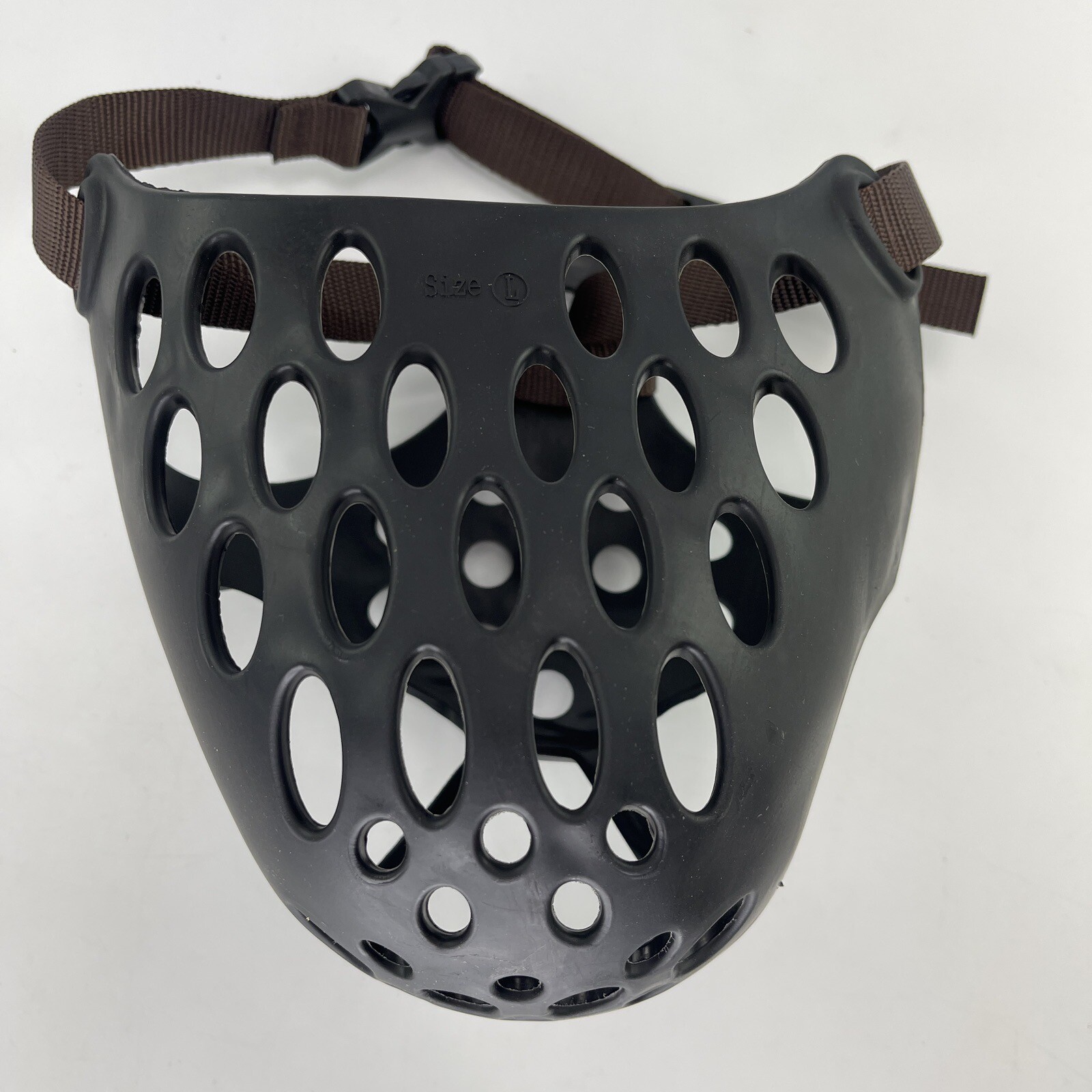 BARKLESS Dog Muzzle for Short Snout Dogs, Soft Silicone Muzzle for Biting, for