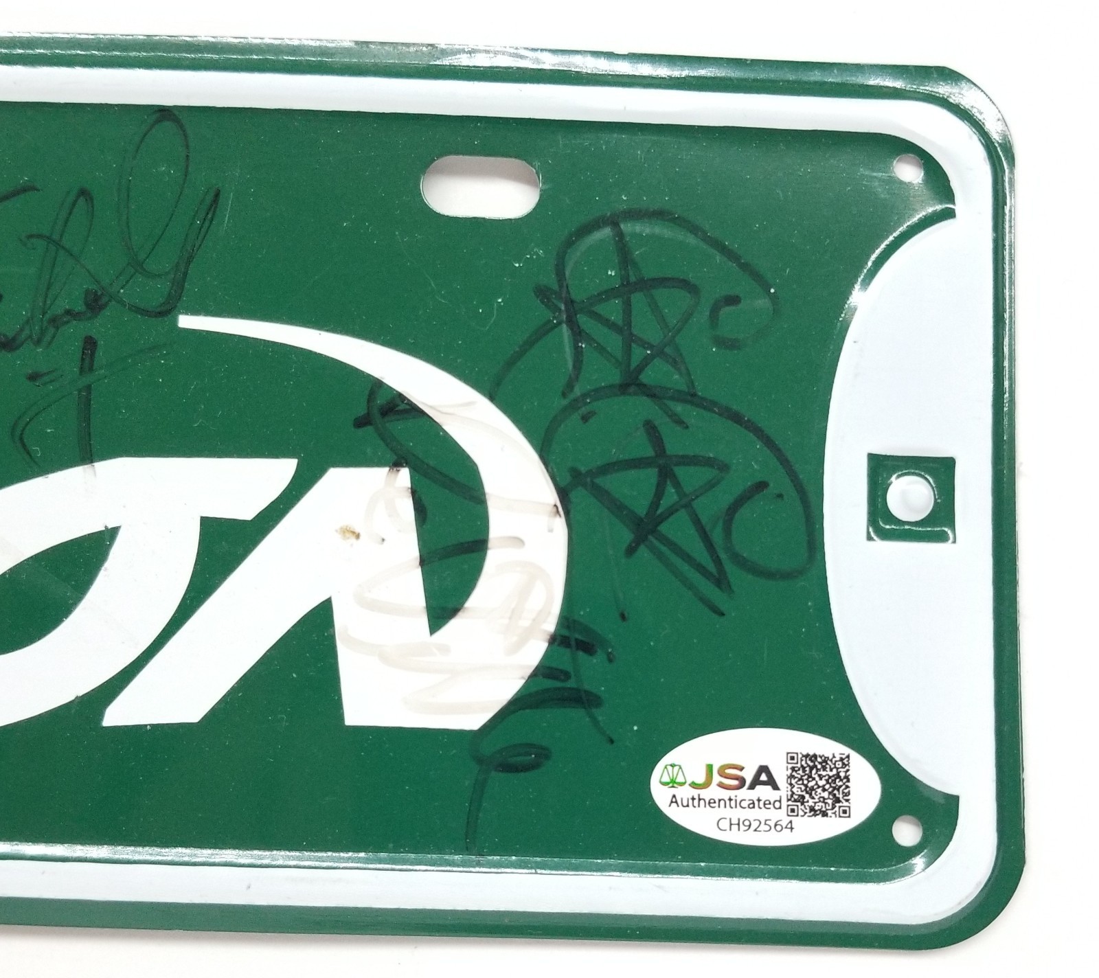 Poison full band hand SIGNED Promo License Plate JSA COA Autograph Bret Michaels
