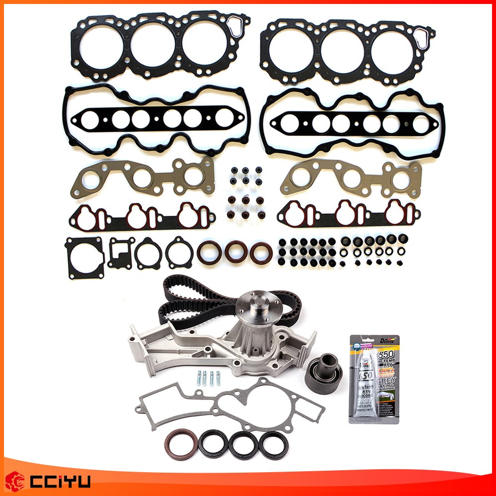 2000-2003 for Nissan for Xterra 3.3L Timing Belt Water Pump Head Gasket Set SOHC