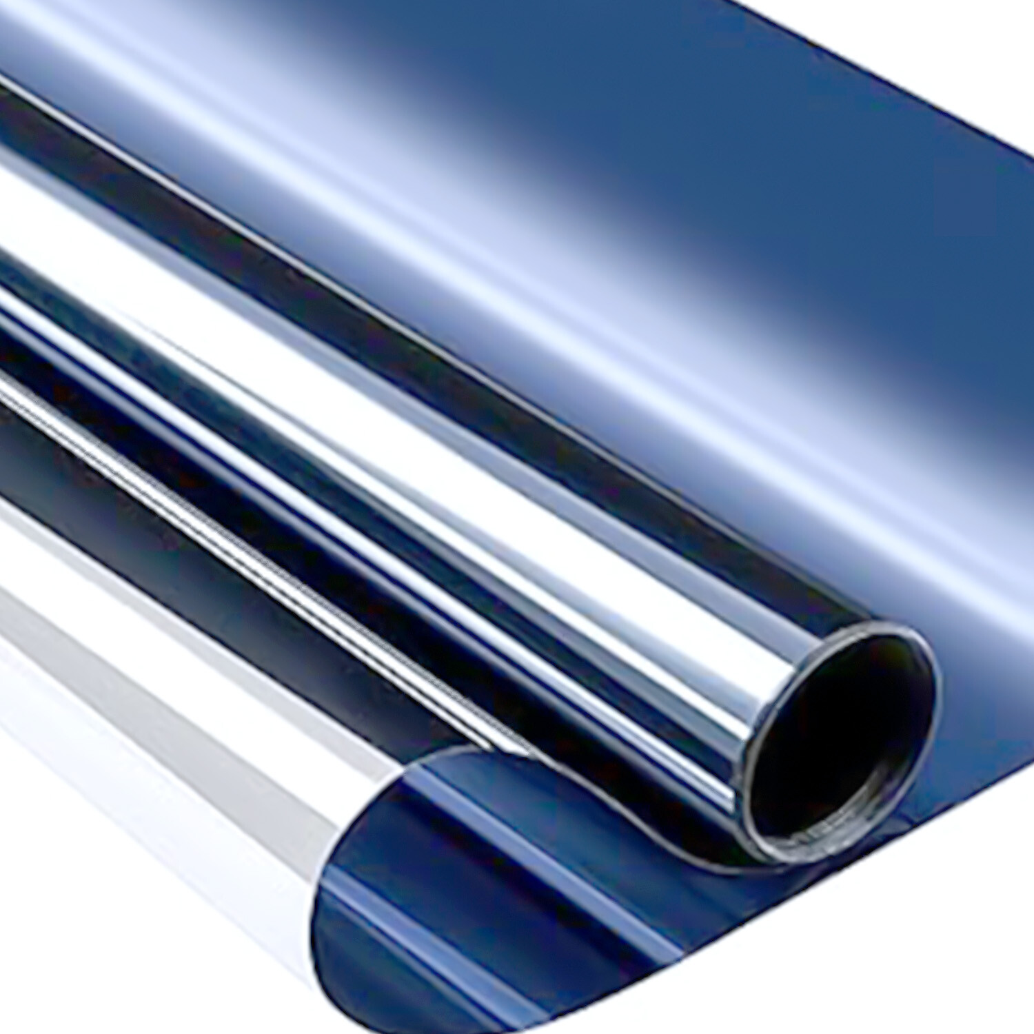 20" x10FT Uncut Roll Window Mirror Blue Chrome Tint Film New Home Office Glass