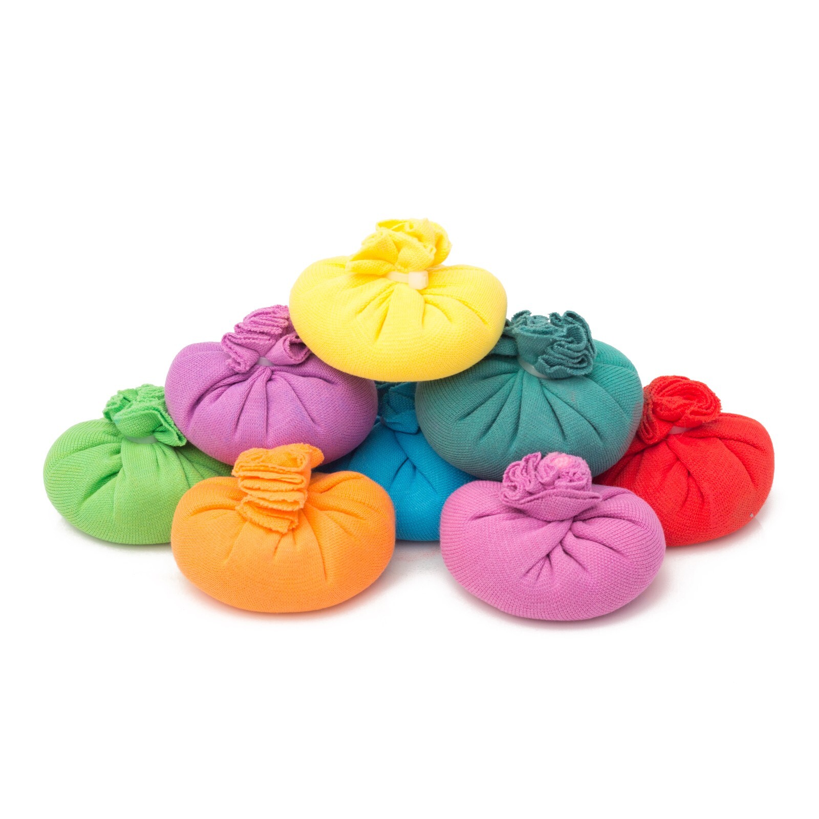 Color Blaze Color Powder Balls - 8 Pre-Filled Color Powder Mesh Balls - 8 Colors