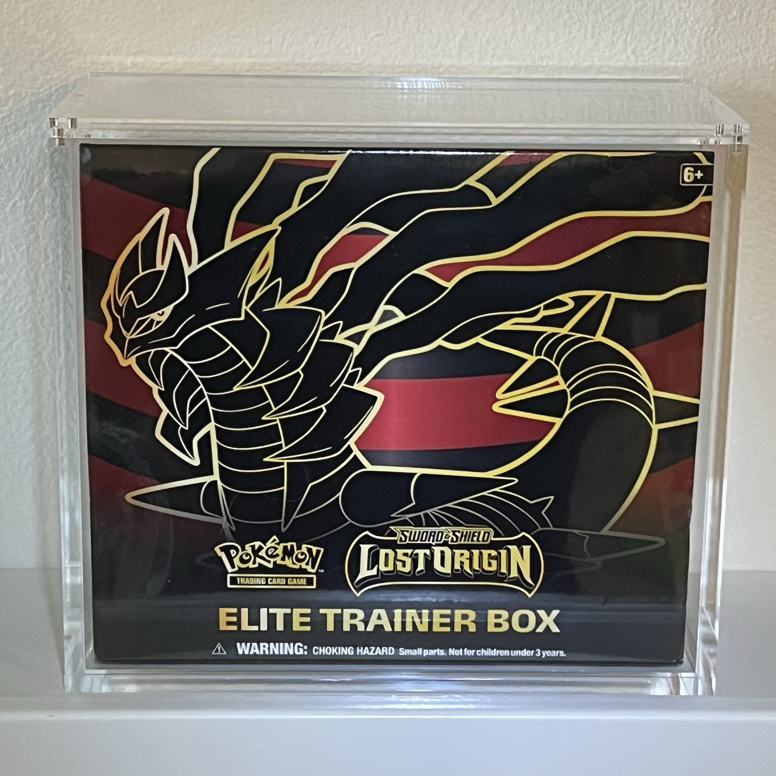 Pokemon ETB Acrylic Display Case for Elite Trainer Box Magnetic 99% UV Rejection
