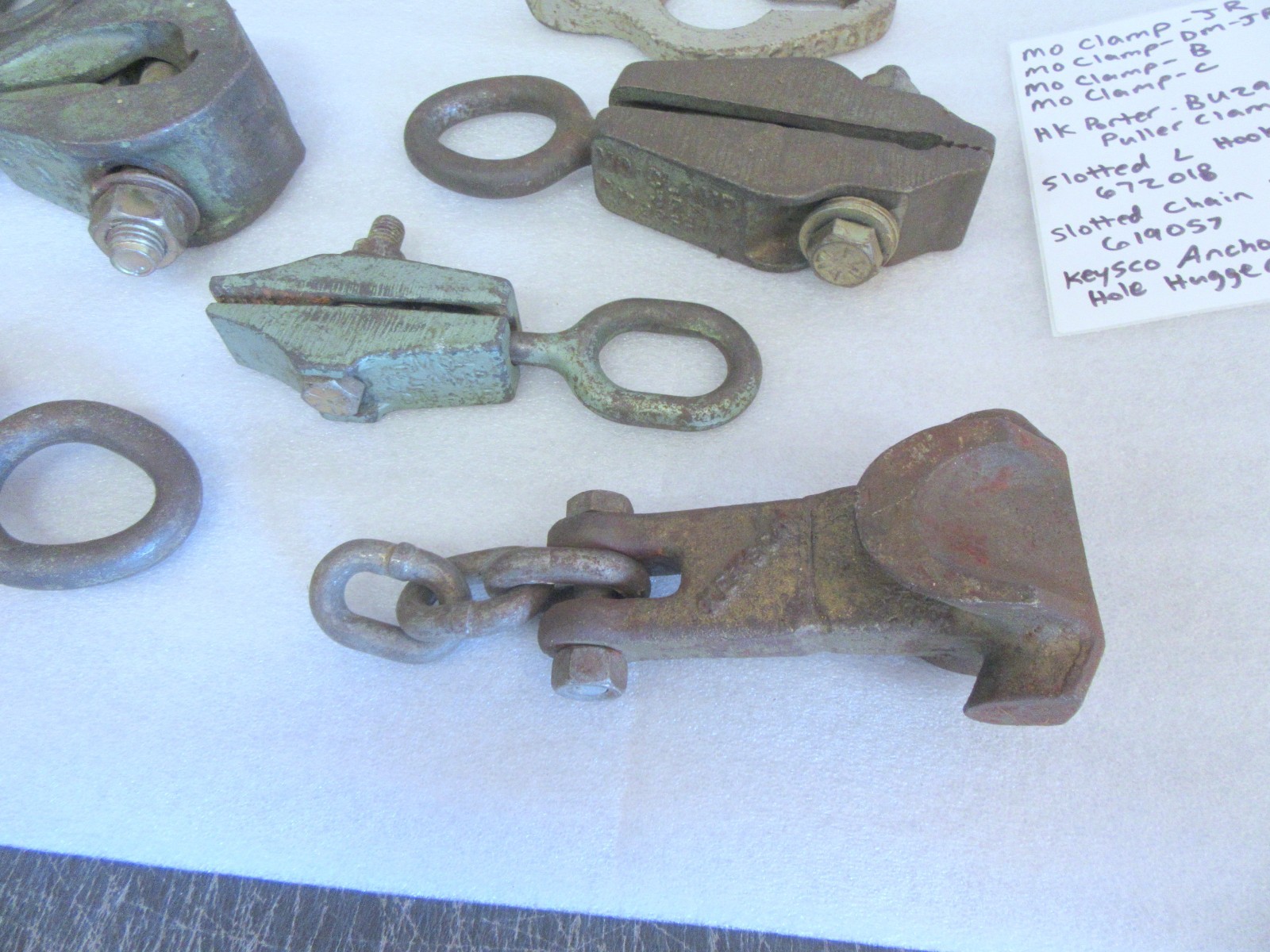 MO CLAMP Porter Lot Auto Body Frame Machine Pulling Clamp B C JR L Hook Tools