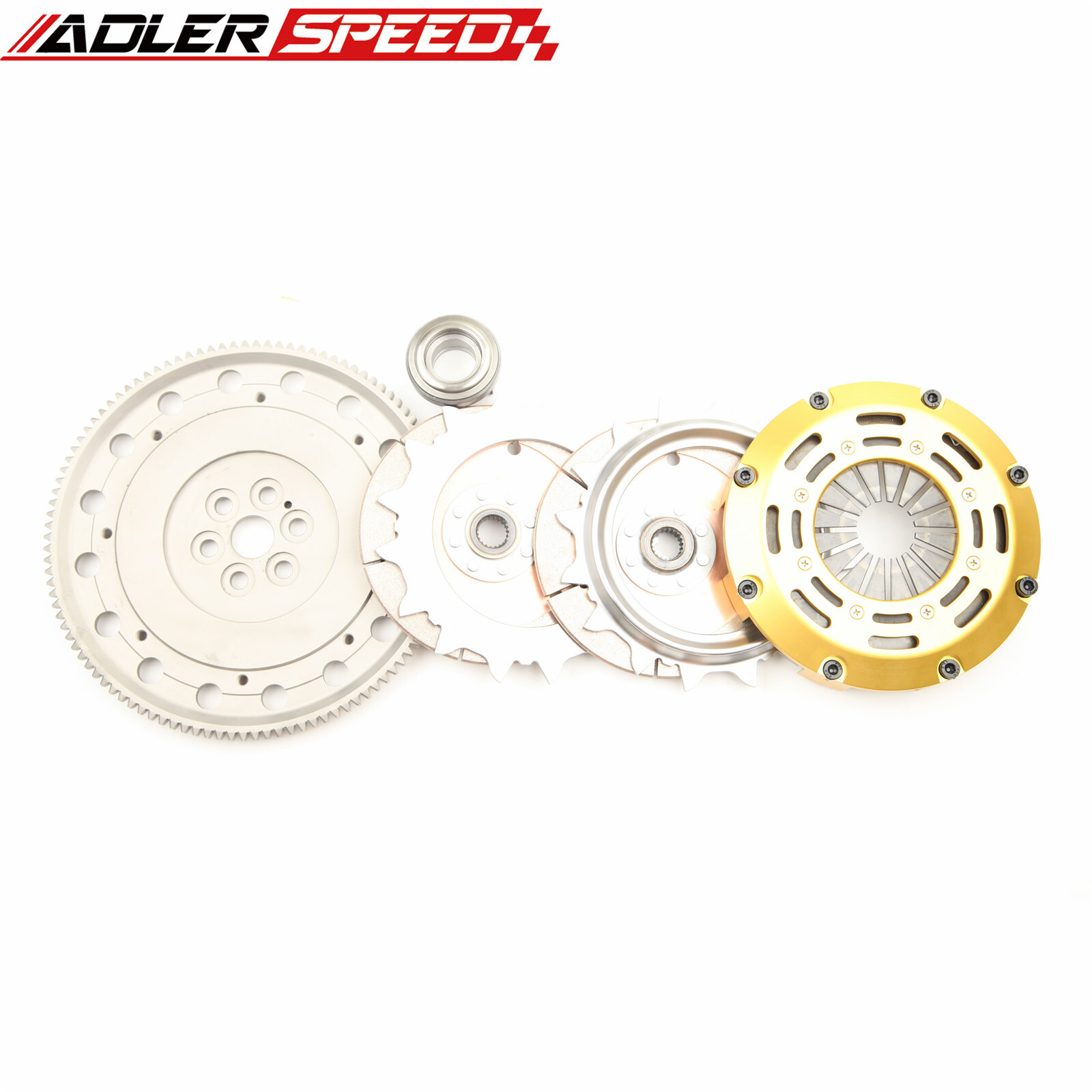 ADLERSPEED Racing Clutch Twin Disc Kit For 92-05 HONDA CIVIC D15 D16 D17 Medium