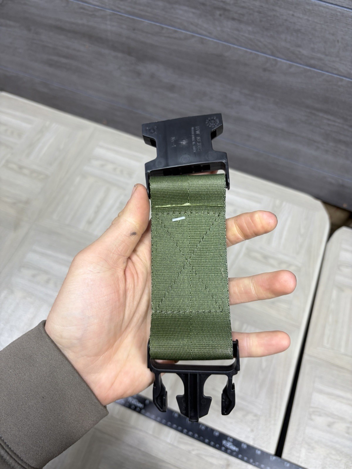 ITW NEXUS Military Buckle / Clip With Strap New NX-1 Tactical