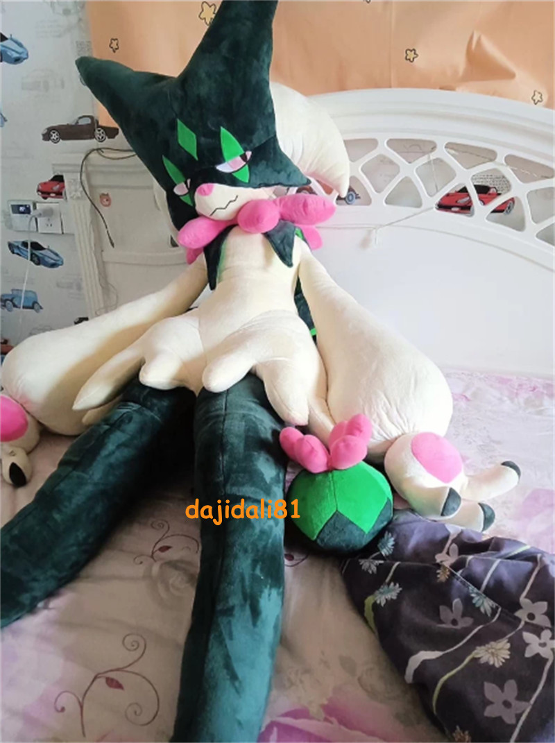 Anime 1:1 Giant Meowscarada Plush Doll Stuffed Toy Soft Pillow Plushie Gift 59''