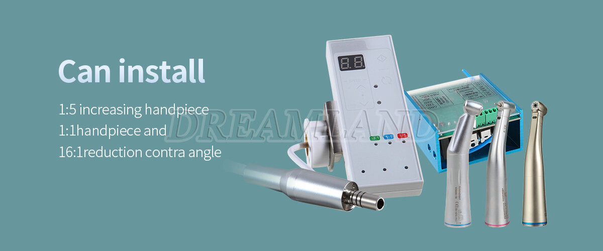 Dental LED Built-in Brushless Electric Micro Motor Touch Button