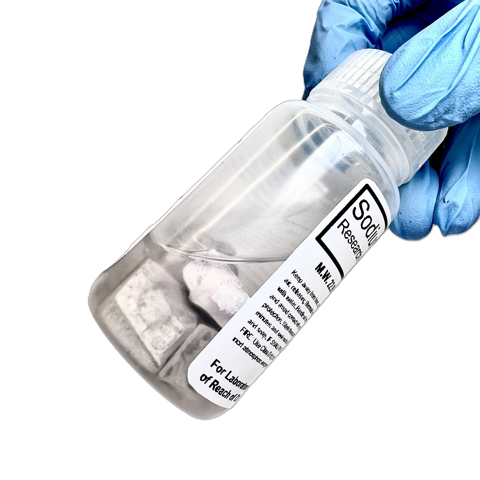 Sodium Metal (Na) Periodic Table Alkali Element Sample PP Bottle (5g 10g 20g)